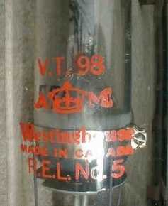 VT98 valve for CHL radar (Photo: R. W. Stephens)