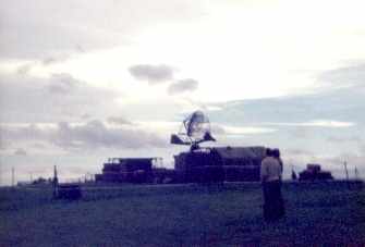 Marconi S259 - R.A.F. Boulmer,Northumberland, 1979 (photo: Dick Barrettl) 